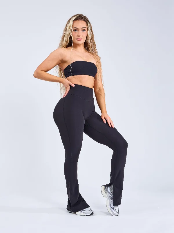 Rosa Boot Cut Legging - Onyx Black