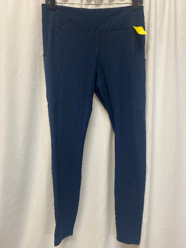 Athletic Leggings By Lululemon In Navy, Size: 10