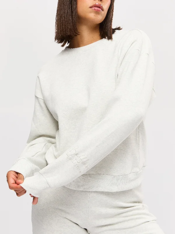 Cloud Crew Pullover - Heather Grey