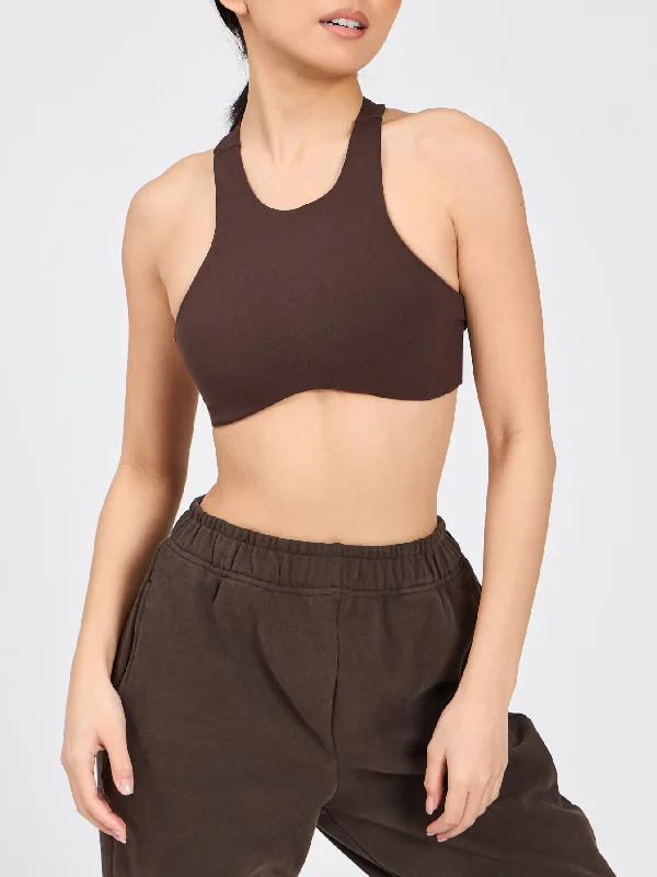 Curve Sports Bra - Cold Brew