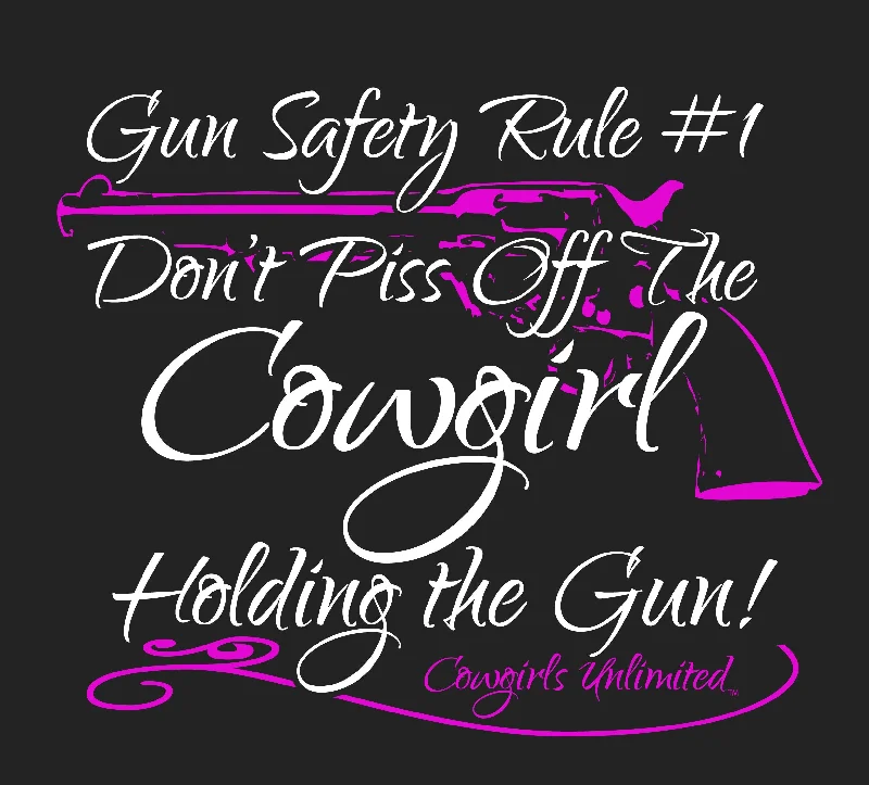 Women's Cowgirl Unlimited Safety T-Shirt #CG-1193