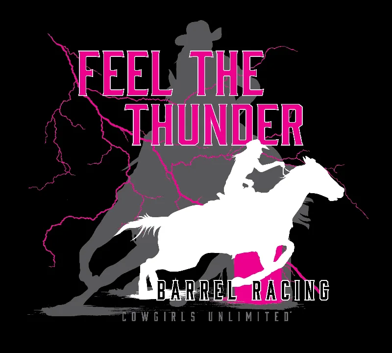 Women's Cowgirls Unlimited Thunder T-Shirt #CG-1209