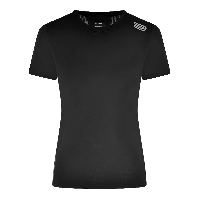 Women's Pressio Elite Short Sleeve Top - Black SS24