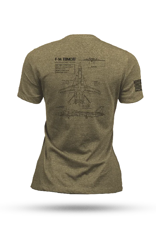 F-14 Tomcat Schematic - Women's T-Shirt